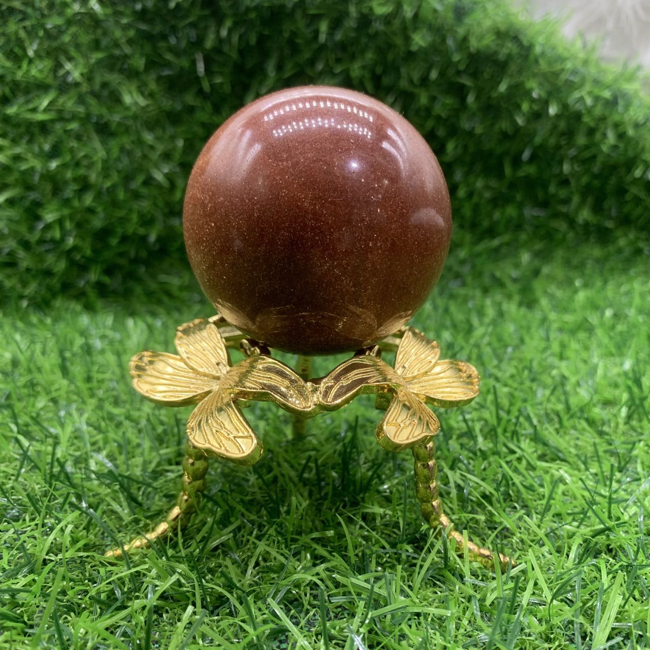 Golden Dragonfly metal stand