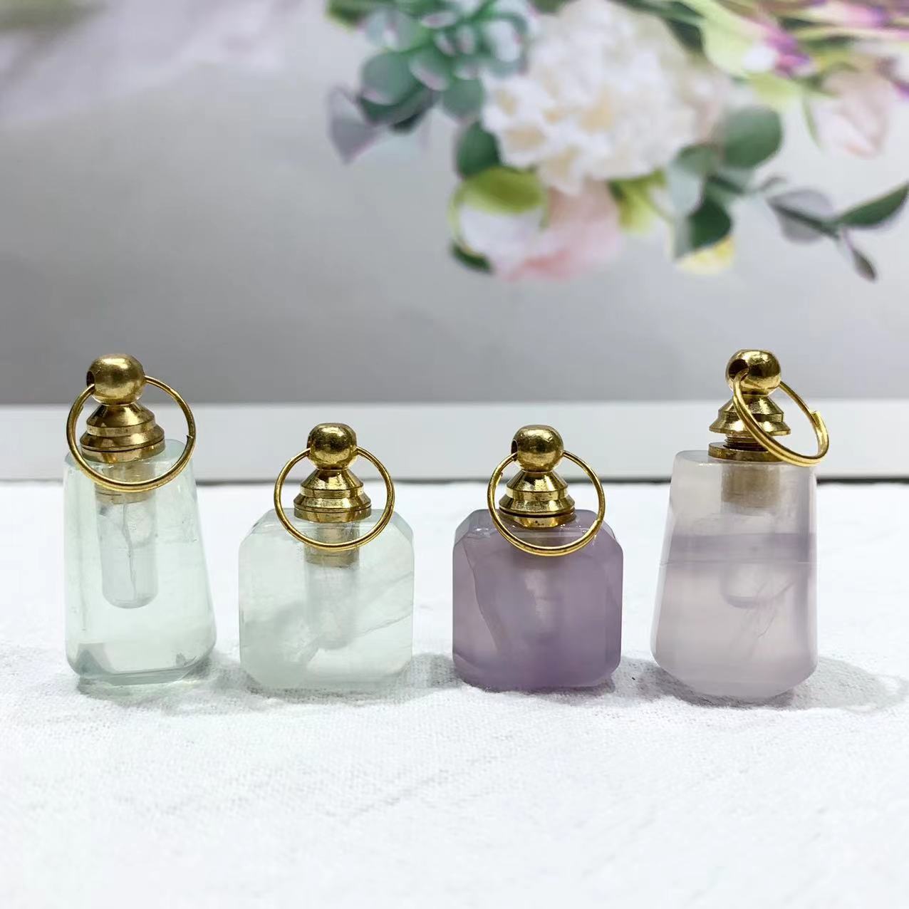 Perfume bottles carving