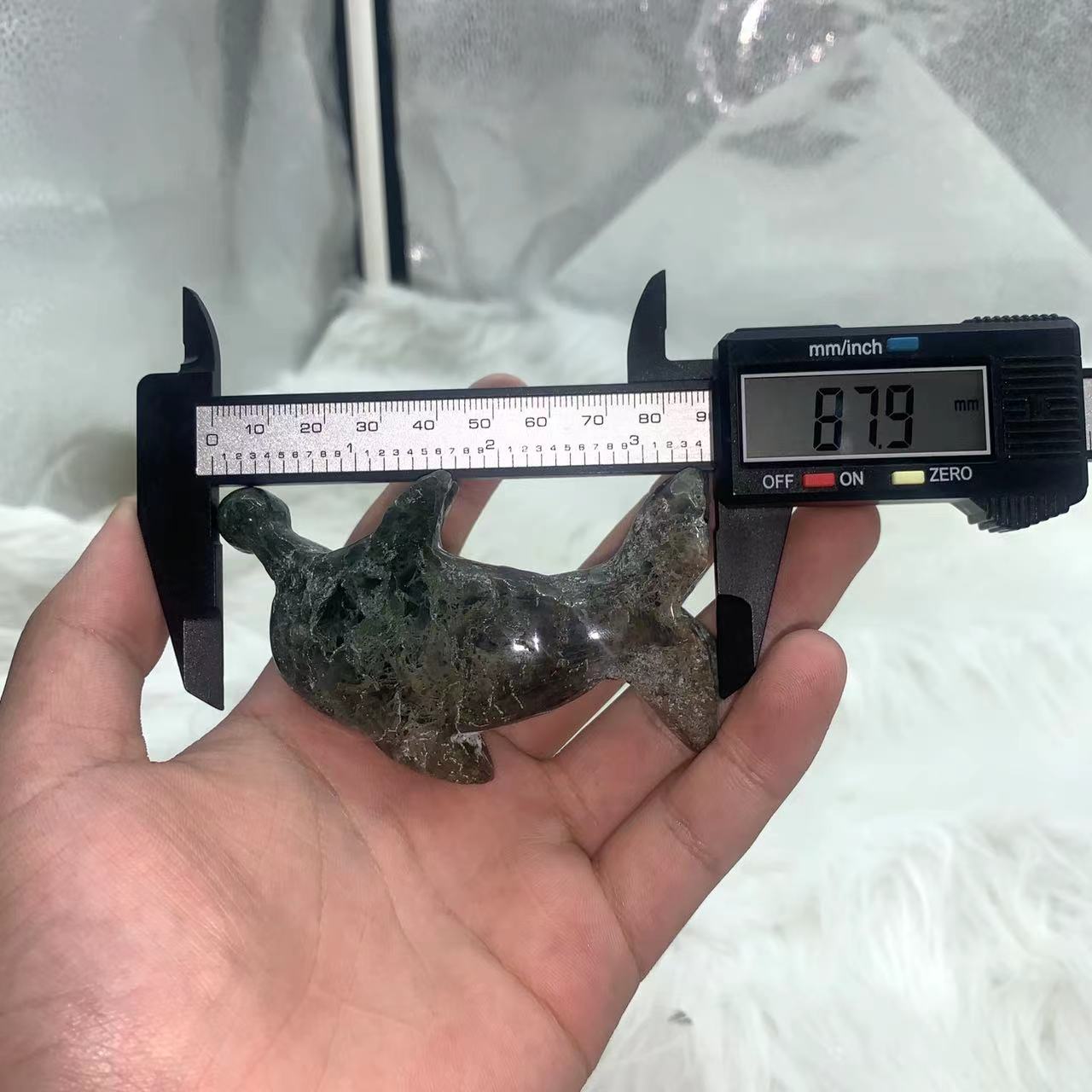 Moss agates dolphin and set meal