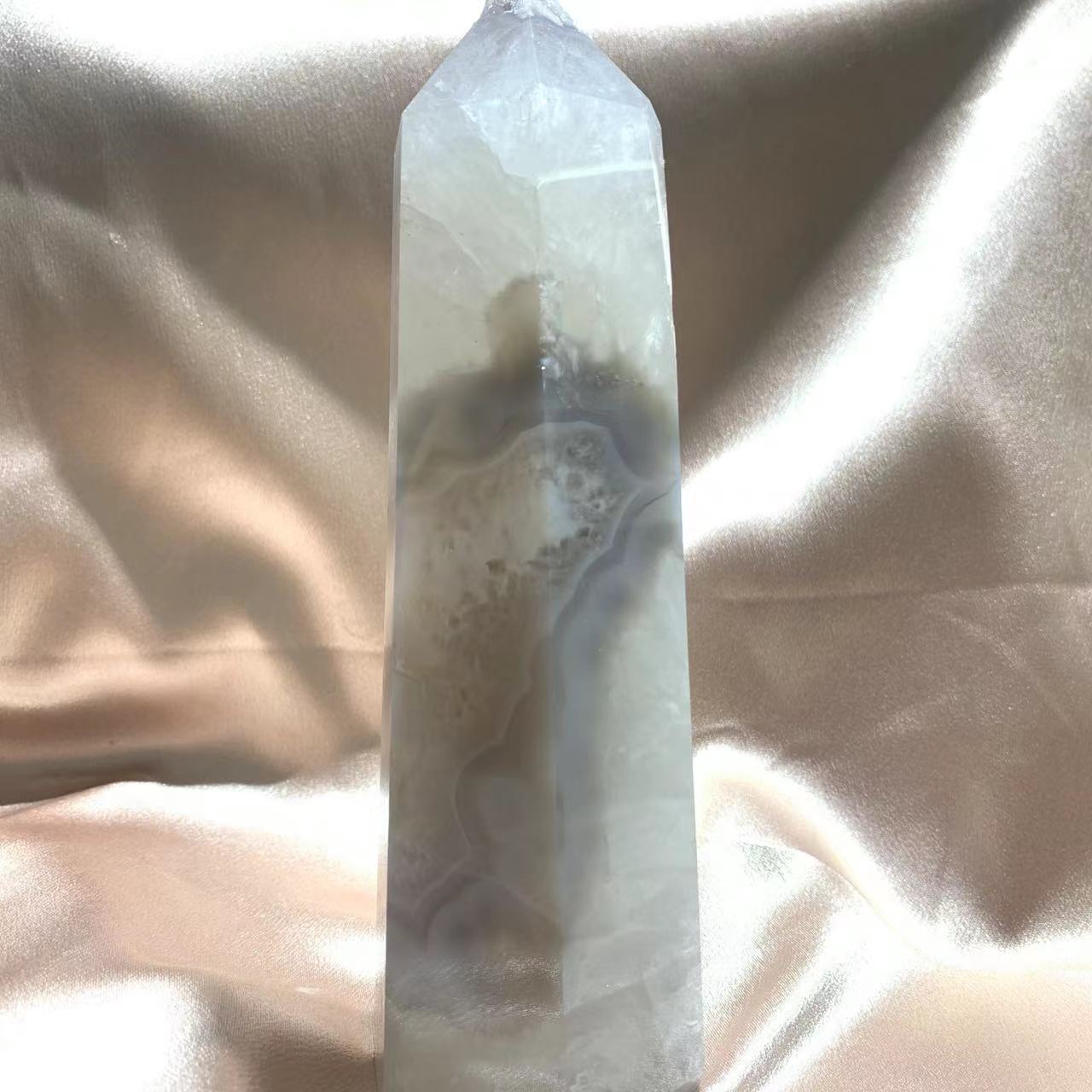 T6 blue lace flower agate