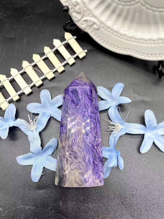 Charoite Beads tower