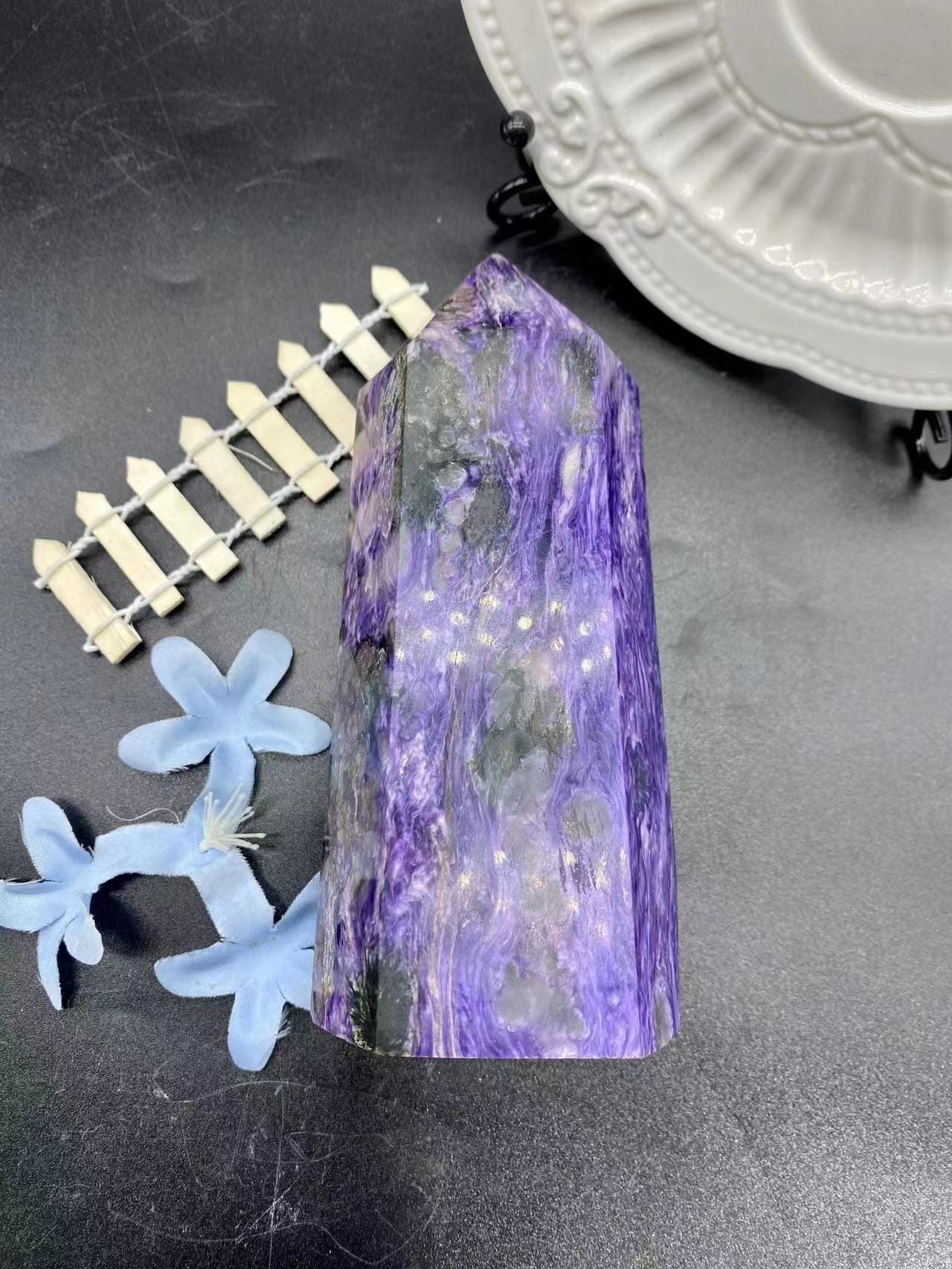 Charoite Beads tower