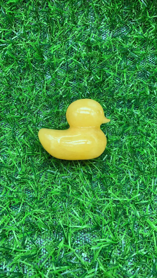 Cute duck calcite