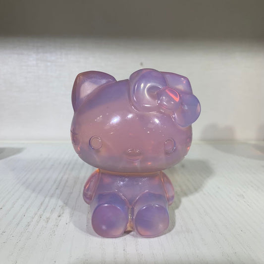 Pink opalite Hello kitty