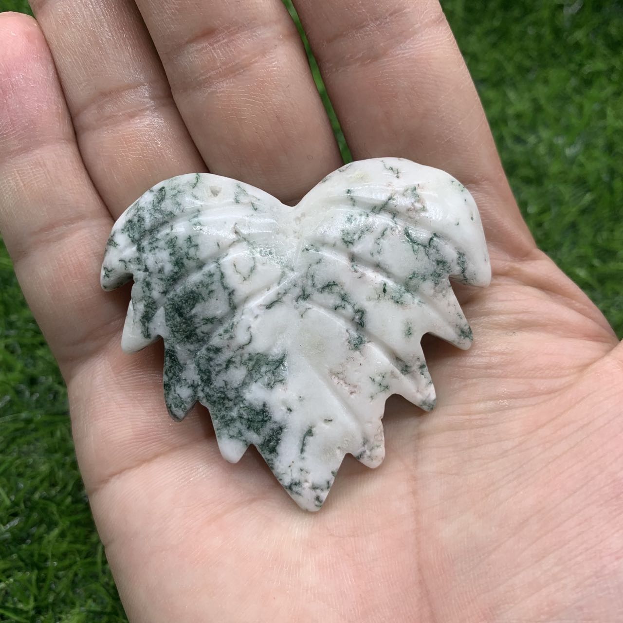 Different kinds of leaves carving