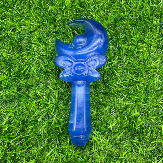 Sailor Moon Wand Moon carving