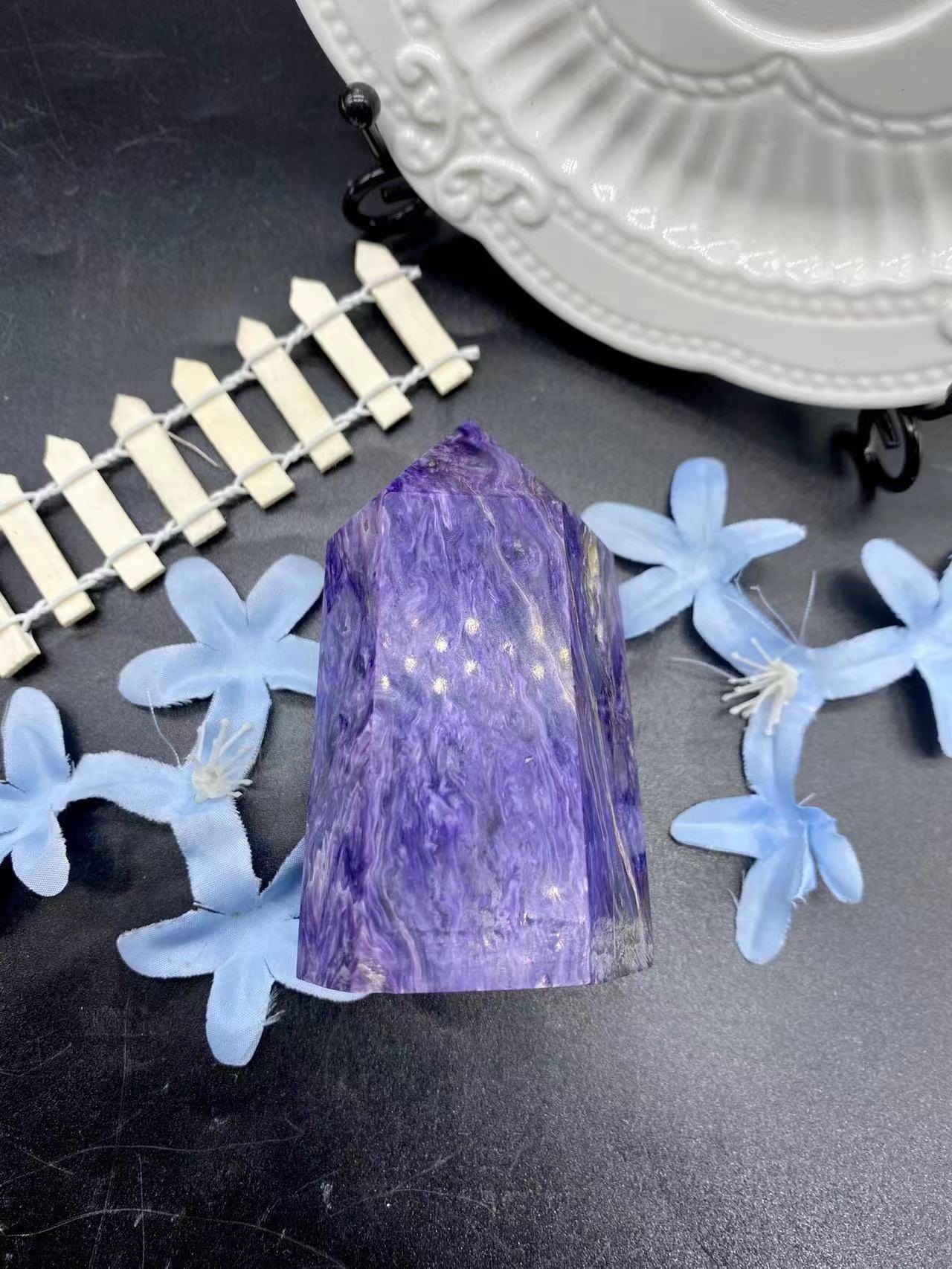 Charoite Beads tower