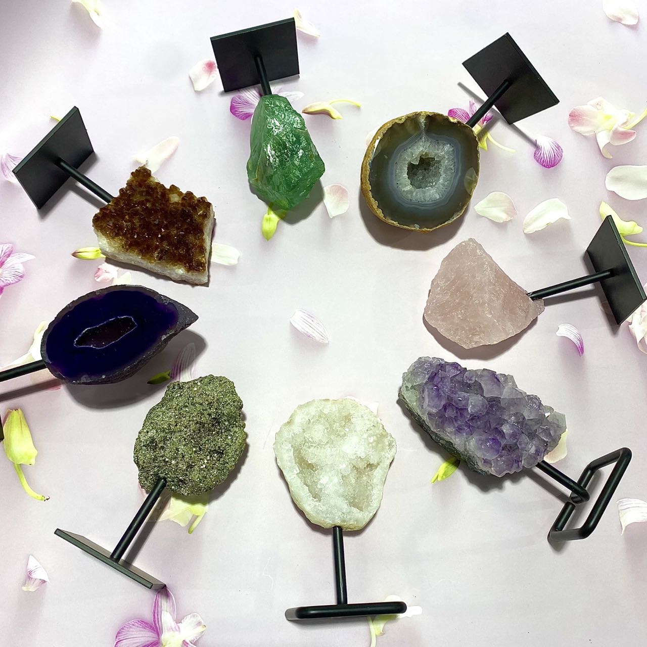 Clear cluster collection 1 piece