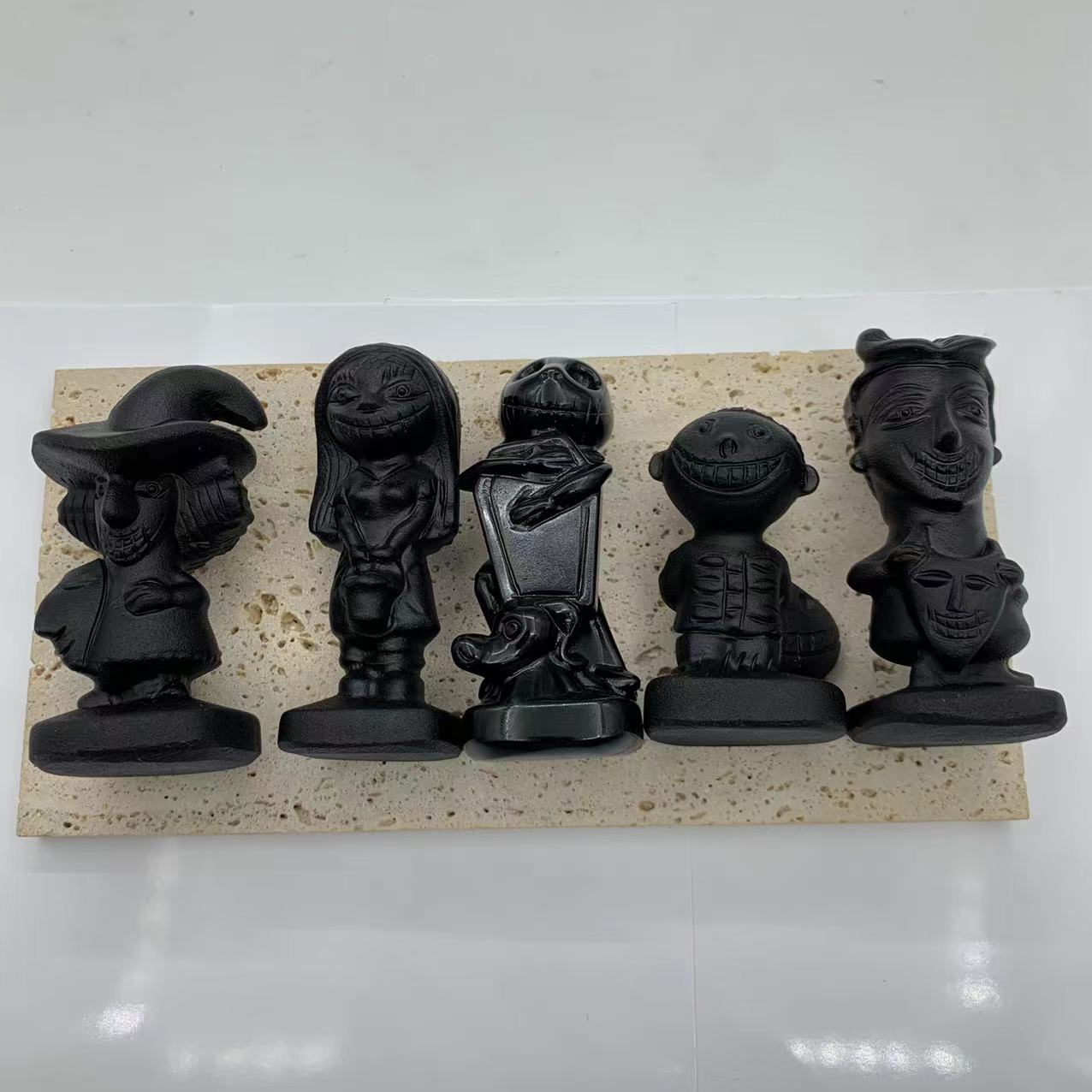 The Nightmare Before Christmas carvings