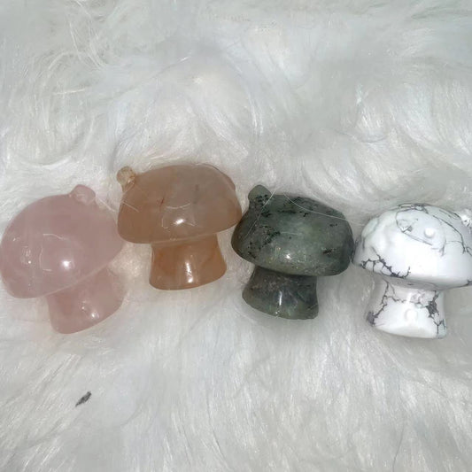 Mushroom house set of 4