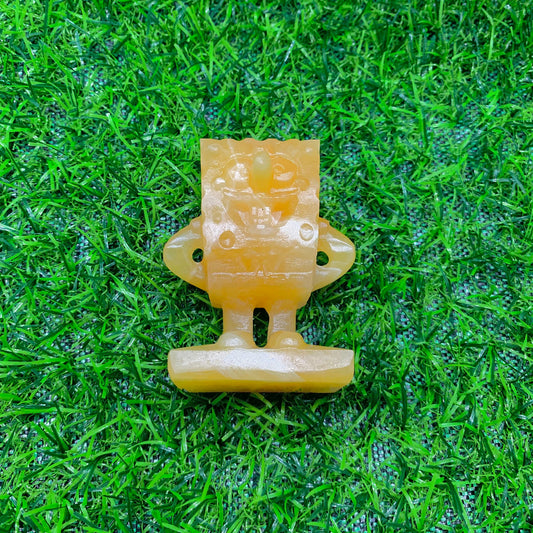 SpongeBob Calcite carving