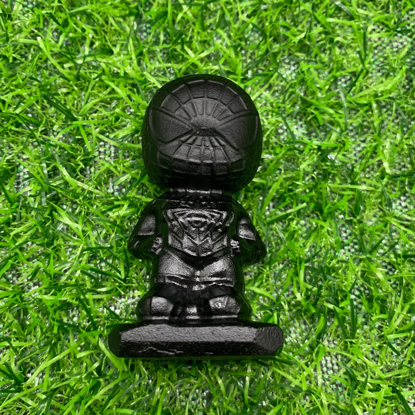 Marvel Universe Spider-Man Obsidian carving