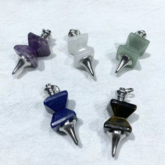 Double pyramid pendent