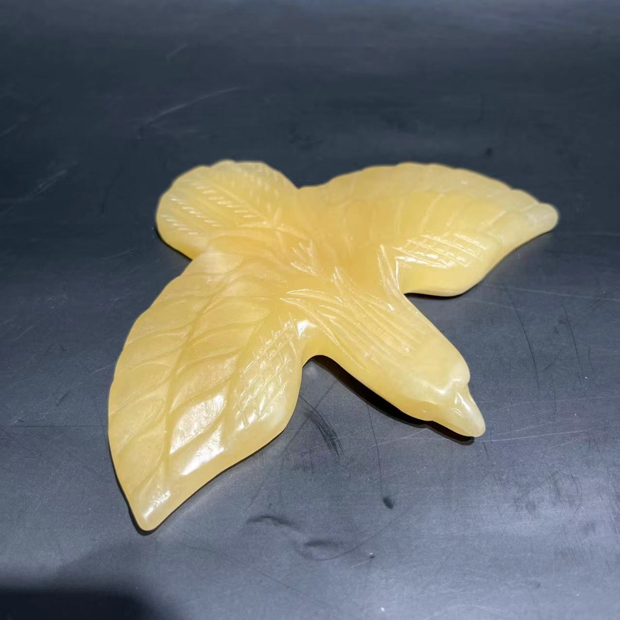 Calcite Eagle carving