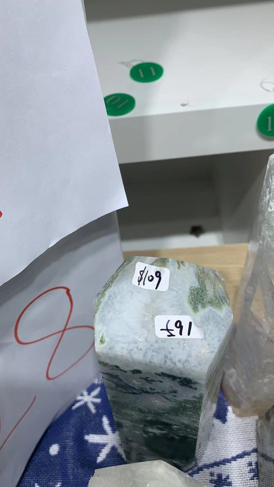 T34 moss agate tower